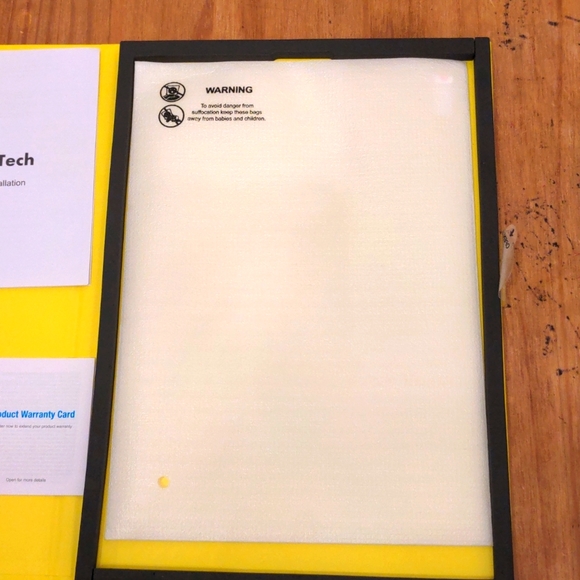 NWOT JETech Tempered Glass Screen Protector for iPad 10.2- Inch in Kit Box - Picture 6 of 9